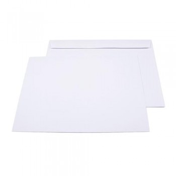 SOBRE OFFSET BLANCO DIN B4 FOLIO 250X353 TIRA SILICONA ADHESIVA 250 UNIDADES