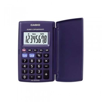 CALCULADORA BOLSILLO 8 DÍGITOS CASIO HL820VER