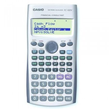 CALCULADORA FINANCIERA CASIO FC 100 V