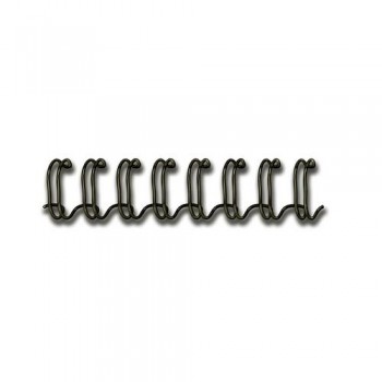 CANUTILLO WIRE N5 8 MM. NEGRO 100 UNIDADES FELLOWES