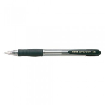 BOLÍGRAFO RETRÁCTIL 1 MM. TINTA ACEITE NEGRO PILOT SUPER GRIP