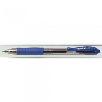ROLLER RETRÁCTIL TINTA GEL PUNTA BOLA 0,7 MM. AZUL PILOT G2