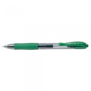 ROLLER RETRÁCTIL TINTA GEL PUNTA BOLA 0,7 MM. VERDE PILOT G2