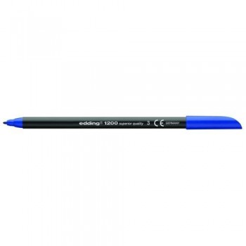 ROTULADOR BASE AGUA PUNTA 0,5-10 MM. AZUL EDDING 1200