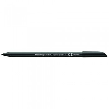 ROTULADOR BASE AGUA PUNTA 0,5-10 MM. NEGRO EDDING 1200