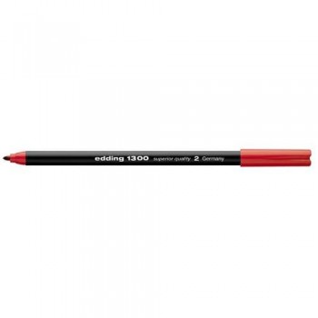 ROTULADOR BASE AGUA PUNTA 3 MM. ROJO EDDING 1300