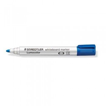 ROTULADOR PIZARRA BLANCA PUNTA REDONDA 2 MM. AZUL LUMOCOLOR 351 STAEDTLER