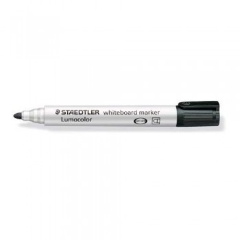 ROTULADOR PIZARRA BLANCA PUNTA REDONDA 2 MM. NEGRO LUMOCOLOR 351 STAEDTLER
