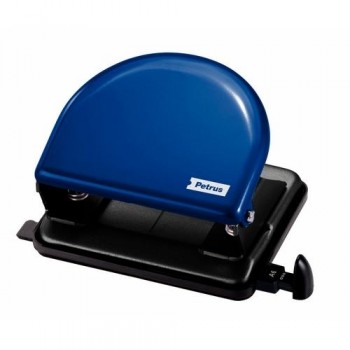 TALADRO SOBREMESA 20 HOJAS METÁLICO AZUL PETRUS 52