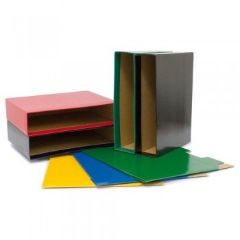 CAJA ARCHIVADOR A4 75 MM NEGRO GRAFOPLAS