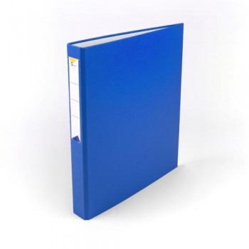 CARPETA ANILLAS A4 2 ANILLAS 25 MM FORRADO PP AZUL OFIEXPERTS