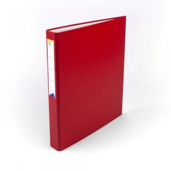 CARPETA ANILLAS A4 2 ANILLAS 25 MM FORRADO PP ROJO OFIEXPERTS