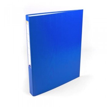 CARPETA ANILLAS FOLIO 4 ANILLAS 25 MM FORRADO PP AZUL OFIEXPERTS