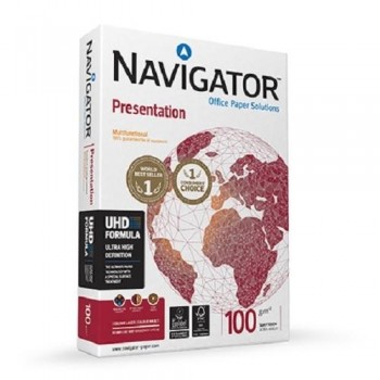 PAPEL A4 100 GR. 500 HOJAS BLANCO NAVIGATOR PRESENTATION