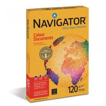 PAPEL A4 120 GR. 250 HOJAS BLANCO NAVIGATOR COLOUR DOCUMENTS