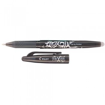 BOLÍGRAFO BORRABLE PUNTA BOLA 0,7 MM. NEGRO FRIXION