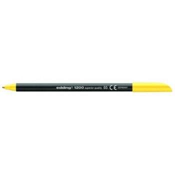 ROTULADOR BASE AGUA PUNTA 0,5-10MM. AMARILLO FLUOR EDDING 1200
