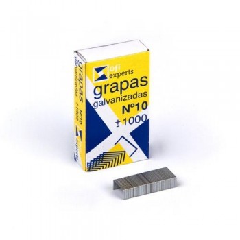 GRAPAS N10 GALVANIZADA CAJA 1000 UNIDADES OFIEXPERTS
