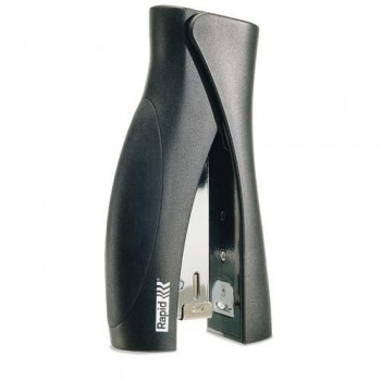 GRAPADORA SOBREMESA 20 HOJAS ERGONÓMICA NEGRA RAPID STAND UP F20