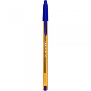 BOLÍGRAFO TINTA ACEITE 0,8MM BIC CRISTAL FINE AZUL
