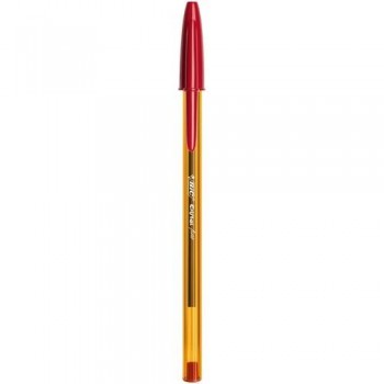 BOLÍGRAFO TINTA ACEITE 0,8MM BIC CRISTAL FINE ROJO