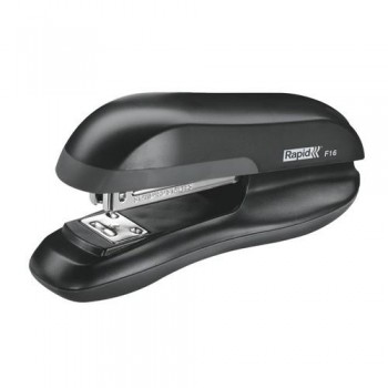 GRAPADORA SOBREMESA 20 HOJAS PLÁSTICO F16 DE CARGADOR MEDIANO RAPID NEGRO
