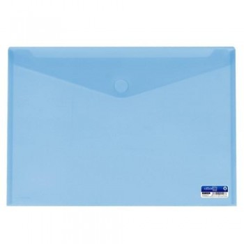 SOBRE A3 PP CIERRE DE VELCRO 435X310 MM AZUL. OFFICE BOX