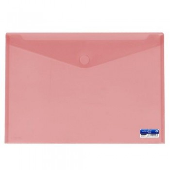 SOBRE A3 PP CIERRE DE VELCRO 435X310 MM ROJO. OFFICE BOX