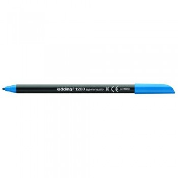 ROTULADOR BASE AGUA PUNTA 0,5-10 MM. AZUL CLARO EDDING 1200