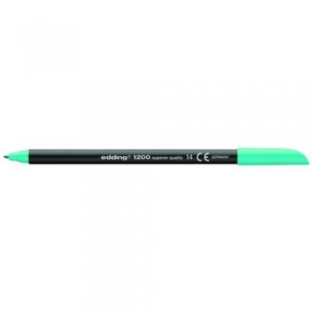 ROTULADOR BASE AGUA PUNTA 0,5-10 MM. TURQUESA EDDING 1200