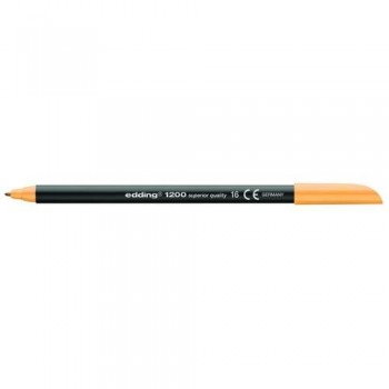 ROTULADOR BASE AGUA PUNTA 0,5-10 MM. NARANJA CLARO EDDING 1200