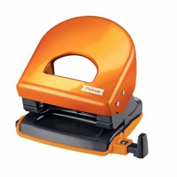 TALADRO SOBREMESA 30 HOJAS NARANJA METALIZADO 62 WOW PETRUS