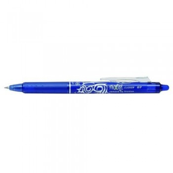 BOLÍGRAFO BORRABLE RETRÁCTIL PUNTA BOLA 0,7 MM. FRIXION CLICKER AZUL PILOT