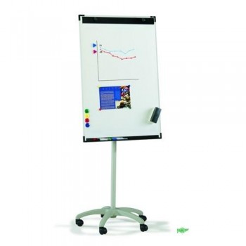 PIZARRA CABALLETE METÁLICO CON RUEDAS 70X105 CM. FAIBO