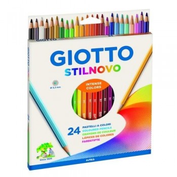 LÁPIZ COLOR ESTUCHE 24 UN. GIOTTO STILNOVO