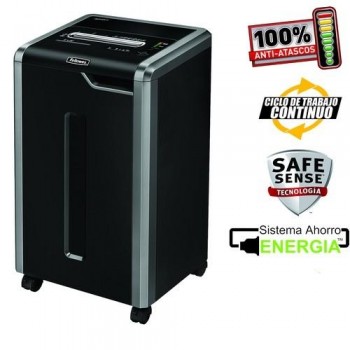 DESTRUCTORA CORTE EN PARTÍCULAS DE 4X38MM. 325CI FELLOWES