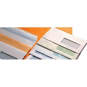 SOBRE BLANCO 115X225 90G LÁSER VENTANA DERECHA 500 UNIDADES