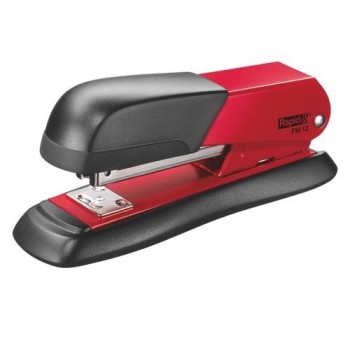 GRAPADORA SOBREMESA 25 HOJAS METÁLICA FM12 ROJO RAPID
