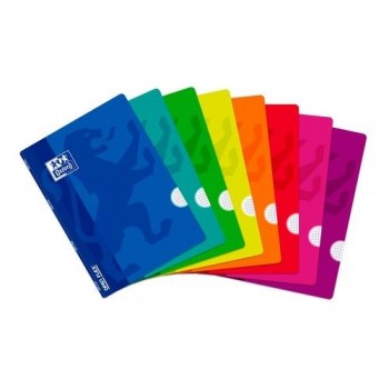 LIBRETA GRAPADA A4 48 HOJAS 90 GRAMOS SURTIDO OPENFLEX OXFORD