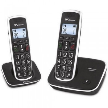 TELÉFONO INALÁMBRICO DUO SPC TELECOM 7609