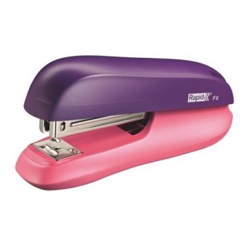 GRAPADORA SOBREMESA 20 HOJAS F6 FUNKEY VIOLETA / ROJO RAPID