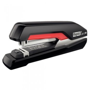 GRAPADORA SOBREMESA 30 HOJAS S17 FULLSTRIP RAPID SUPREME NEGRO / ROJO