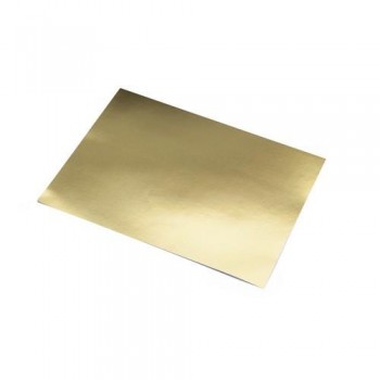 CARTULINA 50X65CM. 225GR. ALUMINIO ORO BRILLO SADIPAL