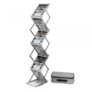 EXPOSITOR PLEGABLE 6 ESTANTES ARCHIVO 2000