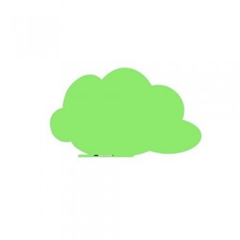 PIZARRA LACADA SKIN SHAPE NUBE 100X150CM VERDE ROCADA