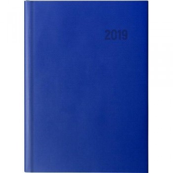 AGENDA A5 (15X21) DÍA/PÁGINA AZUL BRETAÑA THANKS GRAFOPLAS