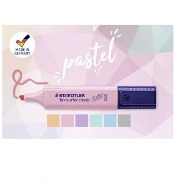 Rotulador fluorescente Textsurfer Classic 364 Pastel & Vintage Staedtler menta