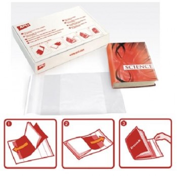 CAJA 100 FORROS LIBRO  AJUSTABLE 290MM APLI