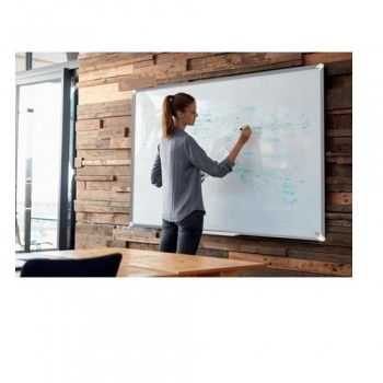 Pizarra NOBO Premium Plus melamina 2400x1200mm, blanco