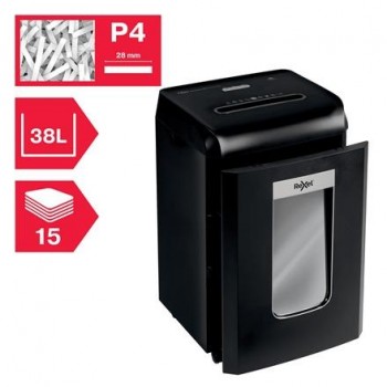Destructora de papel de corte en partículas Rexel Promax QS RSX1538